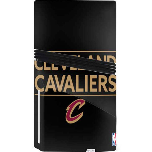 NBA Cleveland Cavaliers Standard - Blue PS5 Pro Disk Console Skin