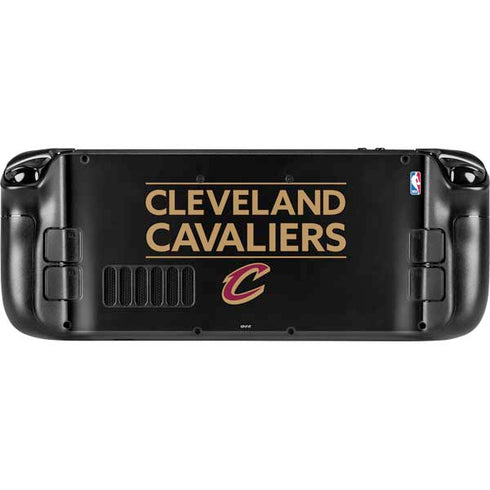 NBA Cleveland Cavaliers Standard - Blue Steam Deck Handheld Gaming Computer OLED Skin