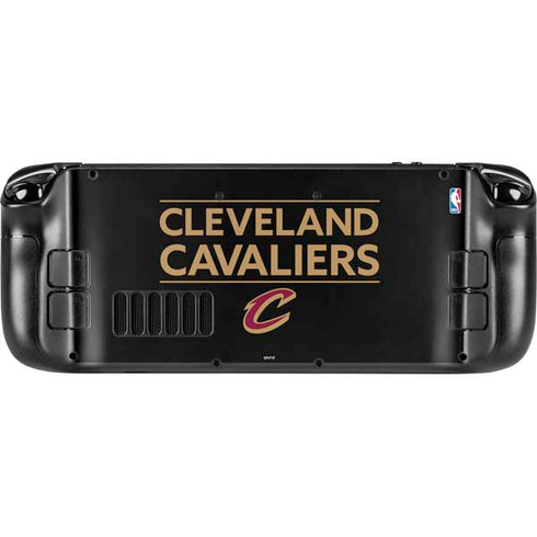 NBA Cleveland Cavaliers Standard - Blue Steam Deck Handheld Gaming Computer Skin