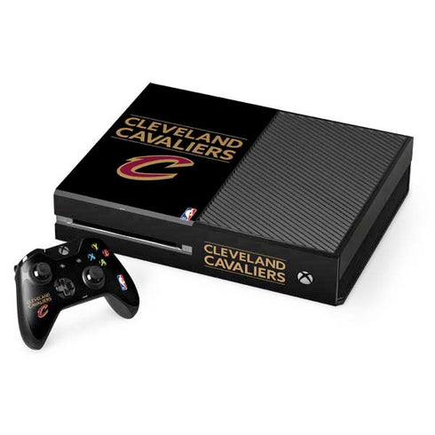 NBA Cleveland Cavaliers Standard - Blue Xbox One Console and Controller Bundle Skin