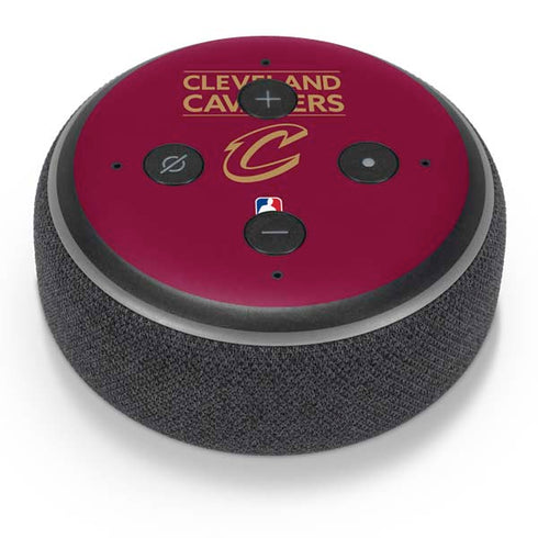 NBA Cleveland Cavaliers Standard - Maroon Amazon Echo Dot Skin