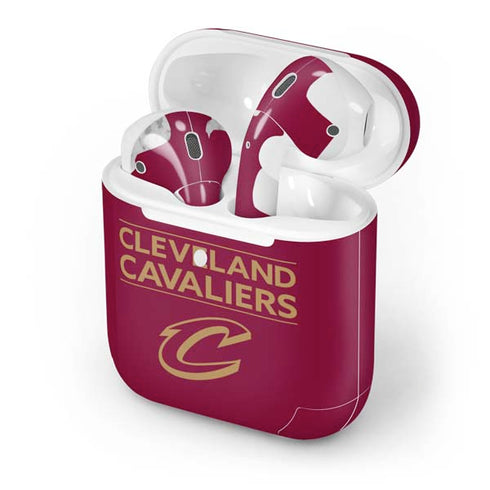 NBA Cleveland Cavaliers Standard - Maroon Apple AirPods 2 Skin