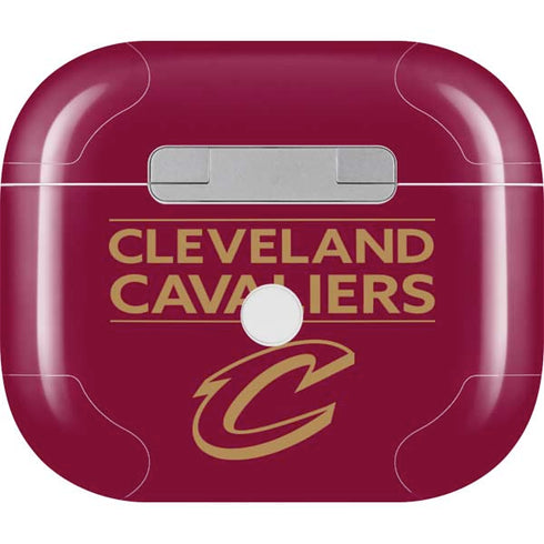 NBA Cleveland Cavaliers Standard - Maroon Apple AirPods (3rd Gen 2021) Skin