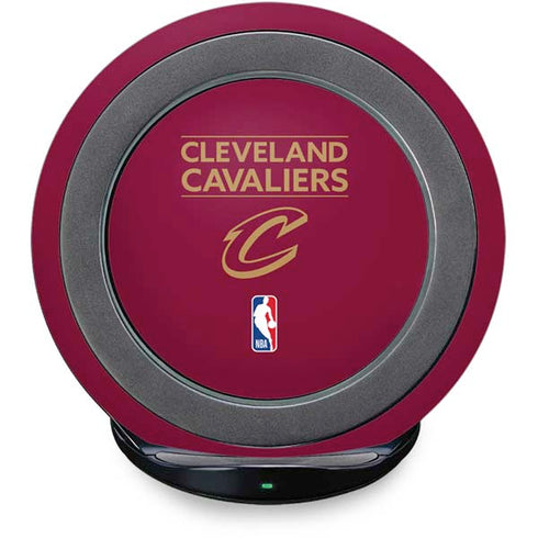 NBA Cleveland Cavaliers Standard - Maroon Fast Charge Wireless Charging Stand Skin