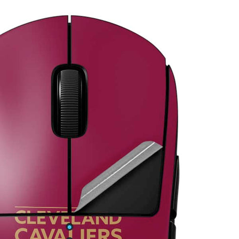 NBA Cleveland Cavaliers Standard - Maroon G Pro Wireless Gaming Mouse Skin