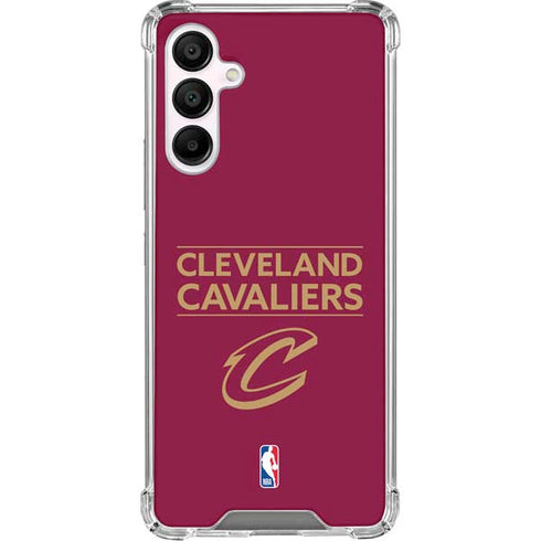 NBA Cleveland Cavaliers Standard - Maroon Galaxy A16 5G Clear Case
