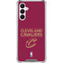 NBA Cleveland Cavaliers Standard - Maroon Galaxy A16 5G Clear Case
