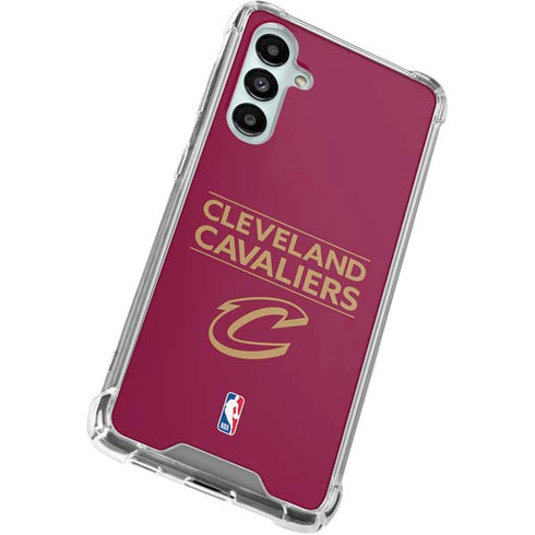 NBA Cleveland Cavaliers Standard - Maroon Galaxy A16 5G Clear Case