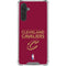 NBA Cleveland Cavaliers Standard - Maroon Galaxy A17 Clear Case