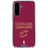 NBA Cleveland Cavaliers Standard - Maroon Galaxy A36 5G Clear Case