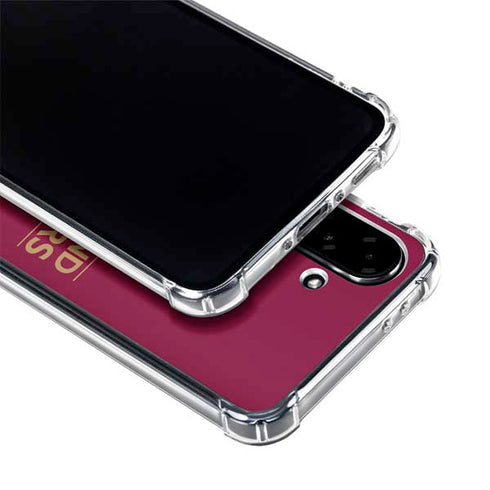 NBA Cleveland Cavaliers Standard - Maroon Galaxy A36 5G Clear Case
