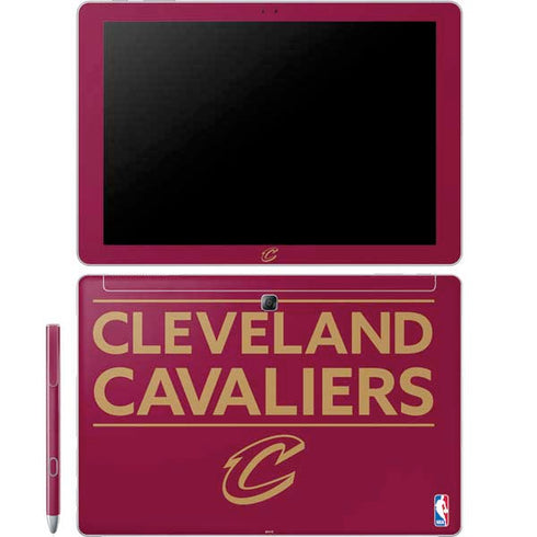 NBA Cleveland Cavaliers Standard - Maroon Galaxy Book 12in Skin
