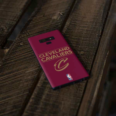 NBA Cleveland Cavaliers Standard - Maroon Galaxy Note 9 Skin