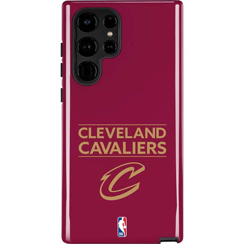 NBA Cleveland Cavaliers Standard - Maroon Galaxy S23 Ultra Pro Case