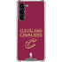 NBA Cleveland Cavaliers Standard - Maroon Galaxy S24 FE Clear Case