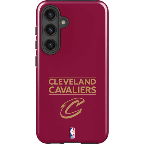 NBA Cleveland Cavaliers Standard - Maroon Galaxy S25 Impact Case