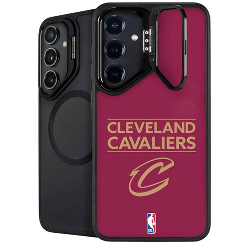 NBA Cleveland Cavaliers Standard - Maroon Galaxy S24 Kickstand Case