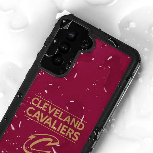 NBA Cleveland Cavaliers Standard - Maroon Galaxy S24 Plus Waterproof Case