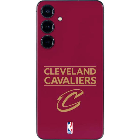 NBA Cleveland Cavaliers Standard - Maroon Galaxy S25 Skin