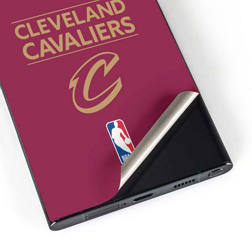 NBA Cleveland Cavaliers Standard - Maroon Galaxy S25 Ultra Skin