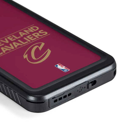 NBA Cleveland Cavaliers Standard - Maroon Galaxy S24 Waterproof Case