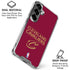 NBA Cleveland Cavaliers Standard - Maroon Galaxy S26 Clear Case