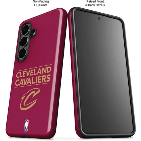 NBA Cleveland Cavaliers Standard - Maroon Galaxy S26 Plus Impact Case