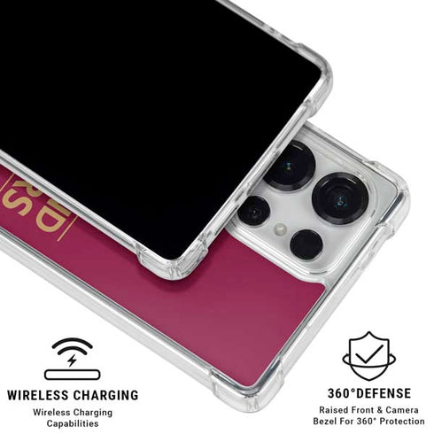 NBA Cleveland Cavaliers Standard - Maroon Galaxy S26 Ultra Clear Case
