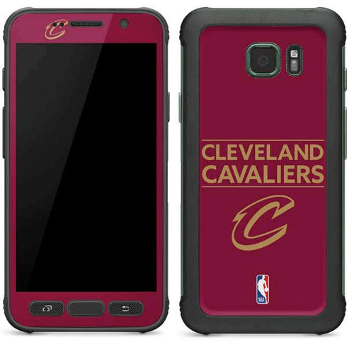 NBA Cleveland Cavaliers Standard - Maroon Galaxy S7 Active Skin