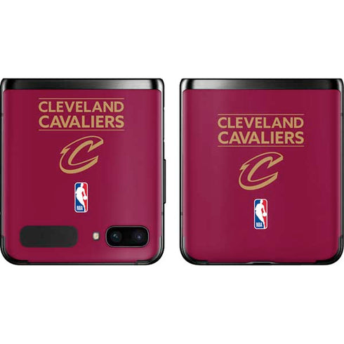 NBA Cleveland Cavaliers Standard - Maroon Galaxy Z Flip Skin