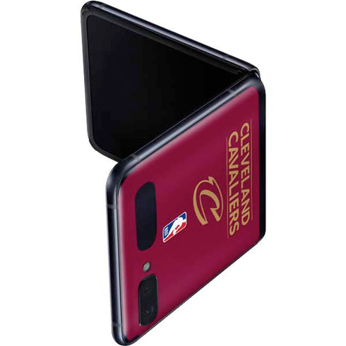NBA Cleveland Cavaliers Standard - Maroon Galaxy Z Flip Skin