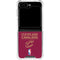 NBA Cleveland Cavaliers Standard - Maroon Galaxy Z Flip6 Clear Case