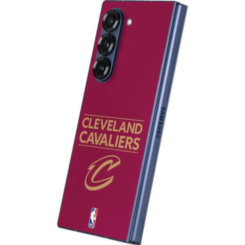 NBA Cleveland Cavaliers Standard - Maroon Galaxy Z Fold6 Skin