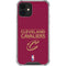 NBA Cleveland Cavaliers Standard - Maroon iPhone 12 Mini Clear Case