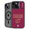 NBA Cleveland Cavaliers Standard - Maroon iPhone 14 Plus Kickstand Case