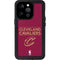 NBA Cleveland Cavaliers Standard - Maroon iPhone 15 Pro Waterproof Case