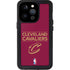 NBA Cleveland Cavaliers Standard - Maroon iPhone 15 Pro Waterproof Case