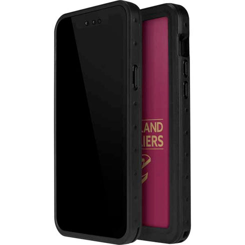 NBA Cleveland Cavaliers Standard - Maroon iPhone 15 Pro Waterproof Case