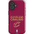 NBA Cleveland Cavaliers Standard - Maroon iPhone 16 Impact Case
