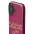 NBA Cleveland Cavaliers Standard - Maroon iPhone 16 Impact Case