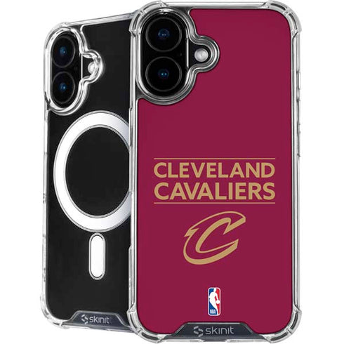 NBA Cleveland Cavaliers Standard - Maroon iPhone 16 MagSafe Case