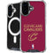 NBA Cleveland Cavaliers Standard - Maroon iPhone 16 MagSafe Case