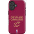 NBA Cleveland Cavaliers Standard - Maroon iPhone 16 Plus Impact Case