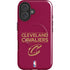 NBA Cleveland Cavaliers Standard - Maroon iPhone 16 Plus Magsafe Impact Case