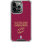NBA Cleveland Cavaliers Standard - Maroon iPhone 16 Pro Clear Case