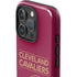 NBA Cleveland Cavaliers Standard - Maroon iPhone 16 Pro Impact Case