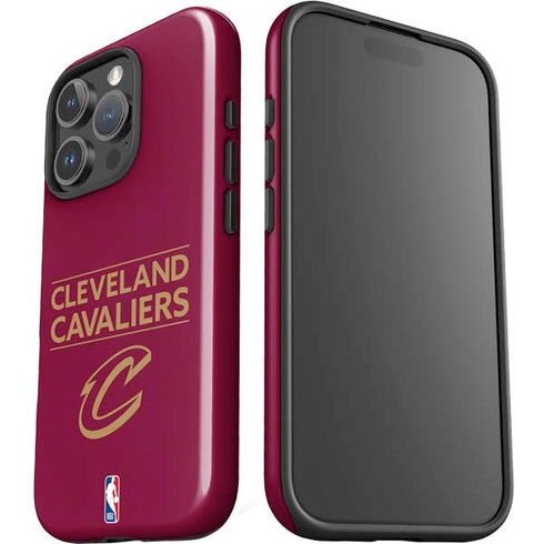 NBA Cleveland Cavaliers Standard - Maroon iPhone 16 Pro Impact Case