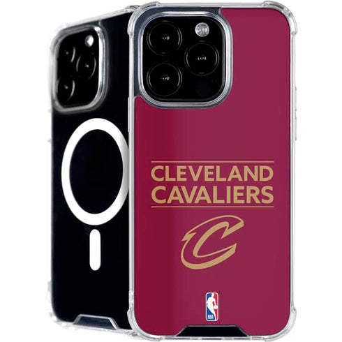 NBA Cleveland Cavaliers Standard - Maroon iPhone 16 Pro Max MagSafe Case