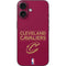 NBA Cleveland Cavaliers Standard - Maroon iPhone 16 Skin