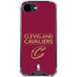 NBA Cleveland Cavaliers Standard - Maroon iPhone 16e Clear Case